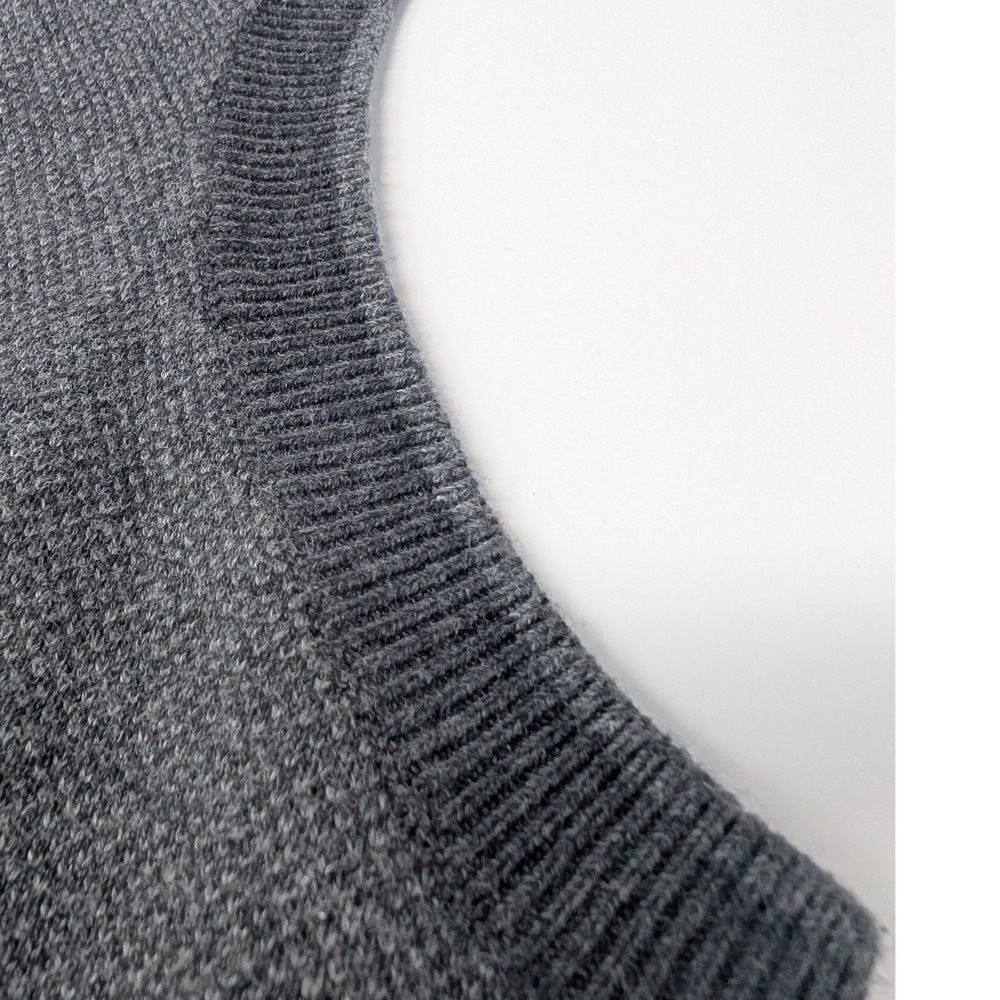 Van Heusen Men's XL Button Front Knit Sweater‎ Vest Electric Grandpa Cotton - Picture 9 of 10